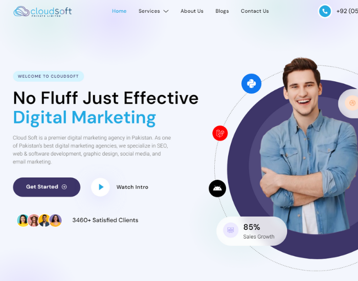 Cloud Soft Best Digital Marketing Company In Pakistan