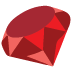 Ruby Logo | Cloud Soft | Cloudsoft Software Development service in Pakistan